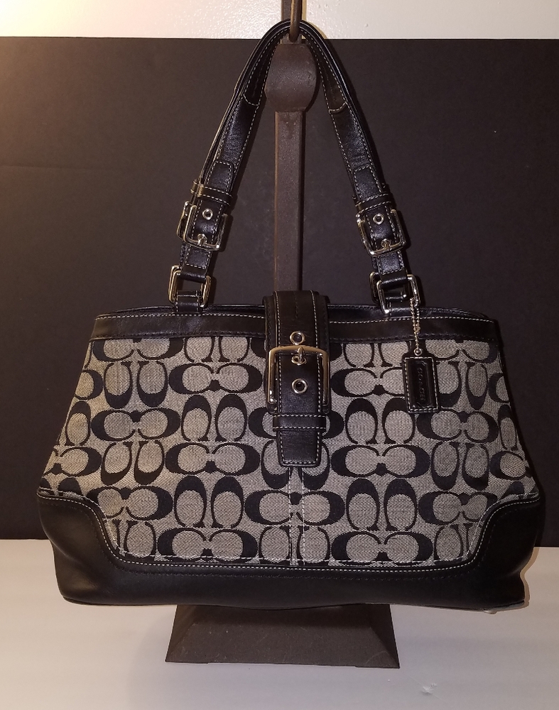 Coach Hampton Signature Carryall